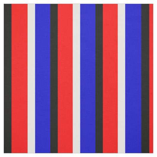 Muster für Red Blue Stripes Stoff (Muster)