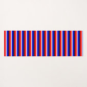 Muster für Red Blue Stripes Yogamatte (Rückseite (Horizontal))