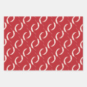 Muster für Red Chili Paprikaschoten Geschenkpapier Set (Vorderseite 3)