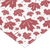 Muster für Red Maple-Blätter Tischdecke (Schrägansicht)