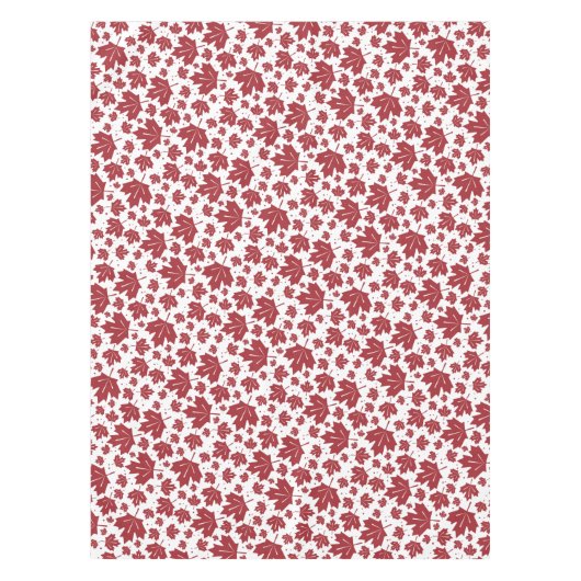 Muster für Red Maple-Blätter Tischdecke (Vorderseite)