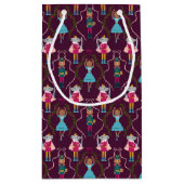 Muster für Red Nutcracker Kleine Geschenktüte (Rückseite)