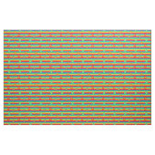 Muster für Regenbogenstreifen und Hippie-Blume Stoff (Yard (91,4 cm))