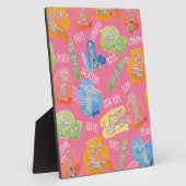 Muster für Reiseziele Fotoplatte (Seite)