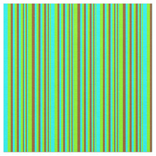 Muster für Reißmuster, Cyan und Brown Streifen Stoff