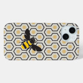 Muster für Retro-Bienen und Honeycomb Case-Mate iPhone Hülle (Rückseite (Horizontal))