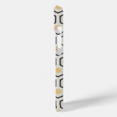 Muster für Retro-Bienen und Honeycomb Case-Mate iPhone Hülle (Rückseite / Links)