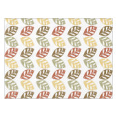 Muster für Retro-Blätter Tischdecke (Vorderseite (Horizontal))