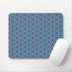 Muster für Retro-Blume Mousepad
