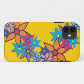 Muster für Retro-Floral #5 Case-Mate iPhone Hülle (Rückseite (Horizontal))