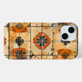 Muster für Retro Floral Handy Case (Rückseite (Horizontal))