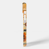 Muster für Retro Floral Handy Case (Rückseite / Links)