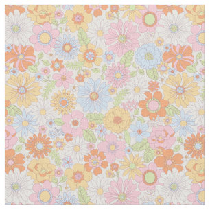 Muster für Retro-Floral Stoff