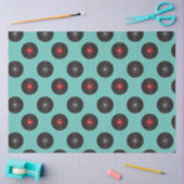 Muster für Retro Jukebox-Platten Seidenpapier (Basteln)