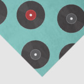 Muster für Retro Jukebox-Platten Seidenpapier (Ausschnitt)