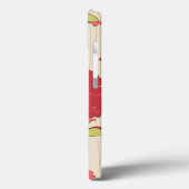 Muster für Retro-Poppies Case-Mate iPhone Hülle (Rückseite / Links)