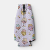 Muster für Retro-Süßigkeiten Flaschenkühler (Rückseite)