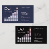 Muster für riesige Equalizer Visitenkarte (Vorne/Hinten)