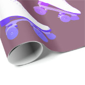 Muster für Roller-SkateUmschlagpapier Geschenkpapier (Rolleneckpunkt)