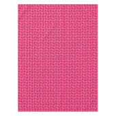 Muster für rosa Herzen Tischdecke (Vorderseite)