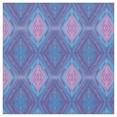 Muster für rosa und blaue Kristalle Stoff (Nahaufnahme)