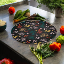 Muster für Rose und Blätter