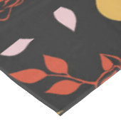 Muster für Rose und Blätter Tischdecke (Schrägansicht)