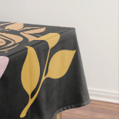 Muster für Rose und Blätter Tischdecke (Beispiel)