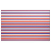 Muster für rote, dunkelblaue Linien Stoff (Fat Quarter (45,7 x 55,9 cm))
