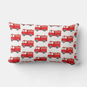 Muster für rote LKW Lendenkissen (Rückseite)