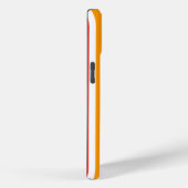 Muster für rote Orangen Streifen Case-Mate iPhone Hülle (Rückseite / Rechts)