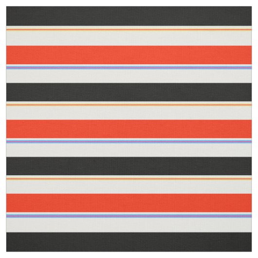 Muster für rote Schwarz-weiße Streifen Stoff (Muster)