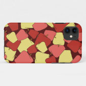 Muster für rote und gelbe Äpfel Case-Mate iPhone Hülle (Rückseite (Horizontal))