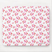 Muster für rote und rosa Herzen Mousepad (Vorne)