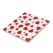 Muster für rote Wasserfarben 2 Fliese (Seite)