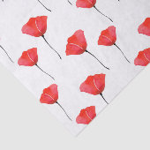 Muster für rote Wasserfarben Seidenpapier (Ausschnitt)