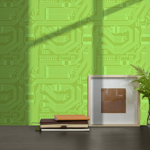 Muster für Schalttafeln, Lime Green ID245 Tapete