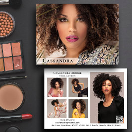 Muster für Schauspieler 6 Foto Zwei-seitige Comp-K Einladung