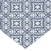 Muster für Schiffe und weiße Mittelmeer Tischdecke (Schrägansicht)