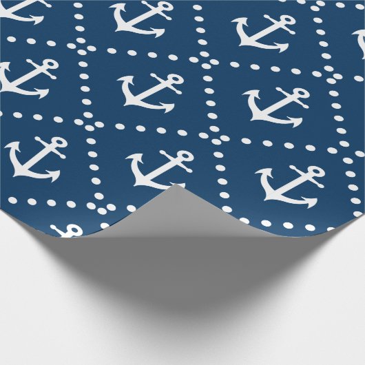 Muster für Schiffs- und Schiffskorridore Geschenkpapier (Ecke)