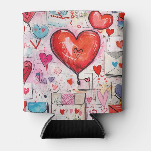 Muster für Schlaghöre und Lieben Dosenkühler (Vorderseite)