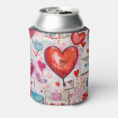 Muster für Schlaghöre und Lieben Dosenkühler (Kanne Rückseite)