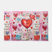 Muster für Schlaghöre und Lieben Fußmatte (Vorderseite)