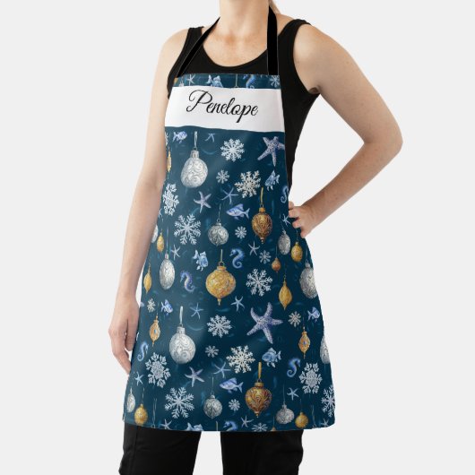 Muster für Schneeflocken an der Küste Schürze (InSitu)