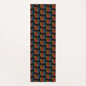 Muster für Schwarz-Einfaches Firmenlogo Yogamatte (Vorderseite)