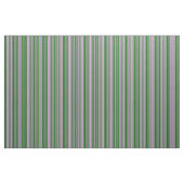 Muster für schwarze grüne Streifen Stoff (Fat Quarter (45,7 x 55,9 cm))