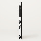 Muster für Schwarze Katzen und Paw Case-Mate iPhone Hülle (Hinten/Links)