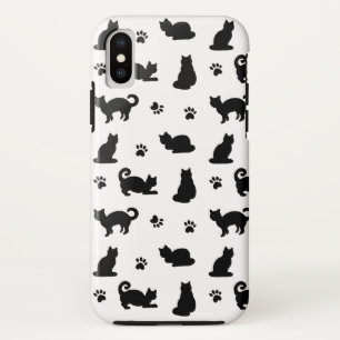 Muster für Schwarze Katzen und Paw Case-Mate iPhone Hülle