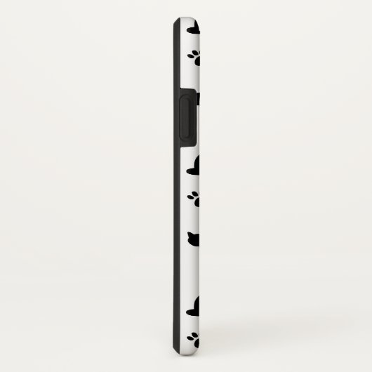 Muster für Schwarze Katzen und Paw Case-Mate iPhone Hülle (Hinten/Rechts)