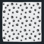 Muster für schwarze Paws Kopftuch<br><div class="desc">Zeigen Sie,  wie viel Sie Tiere mit dieser niedlichen schwarzen Pfote Druck gemustert bandana Liebe. Auch sieht phantastisch mit anderen leichteren Hintergründen aus. Wetten Sie,  dass Ihr Haustier es anziehen wird!</div>